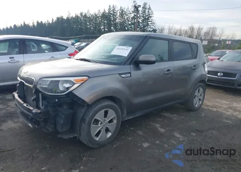 2016 Kia Soul из США, поврежденный, VIN KNDJN2A25G7357306